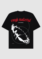 Barbed wire puff T-shirt RED